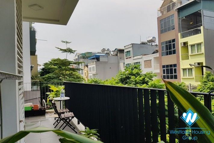 This is a nice apartment for rent with 1 bedrooms in Tu Lien area, Tay Ho District 